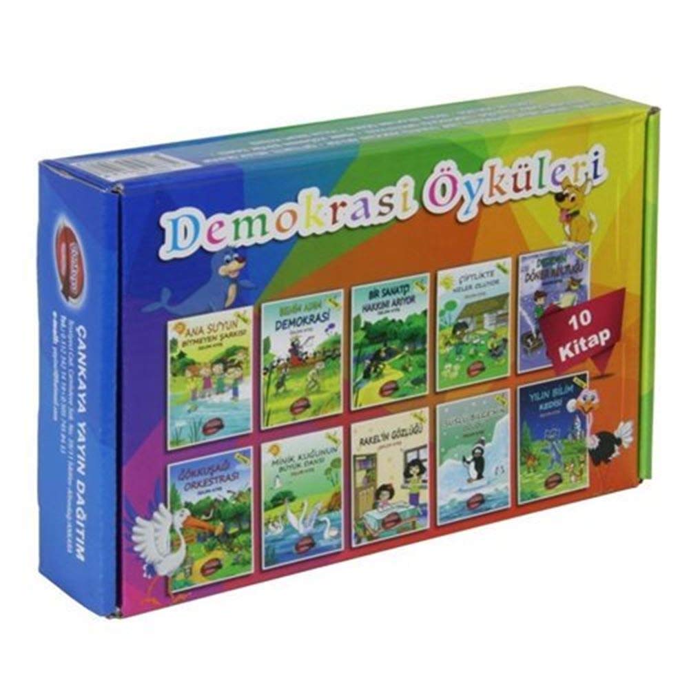Demokrasi Öyküleri Seti (10 Kitap+Soru Kitapçığı) book