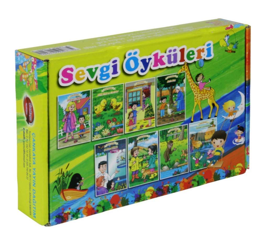 Sevgi Öyküleri Seti (8 Kitap+Soru Kitapçığı) Books