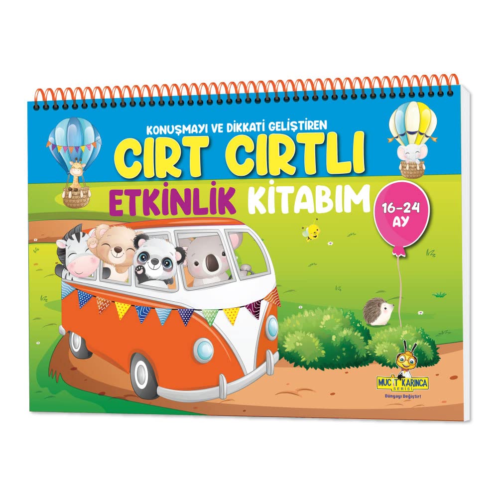 Yükselen Zeka Yayınları 16-24 Ay Cırt Cırtlı Etkinlik Kitabım Children's books