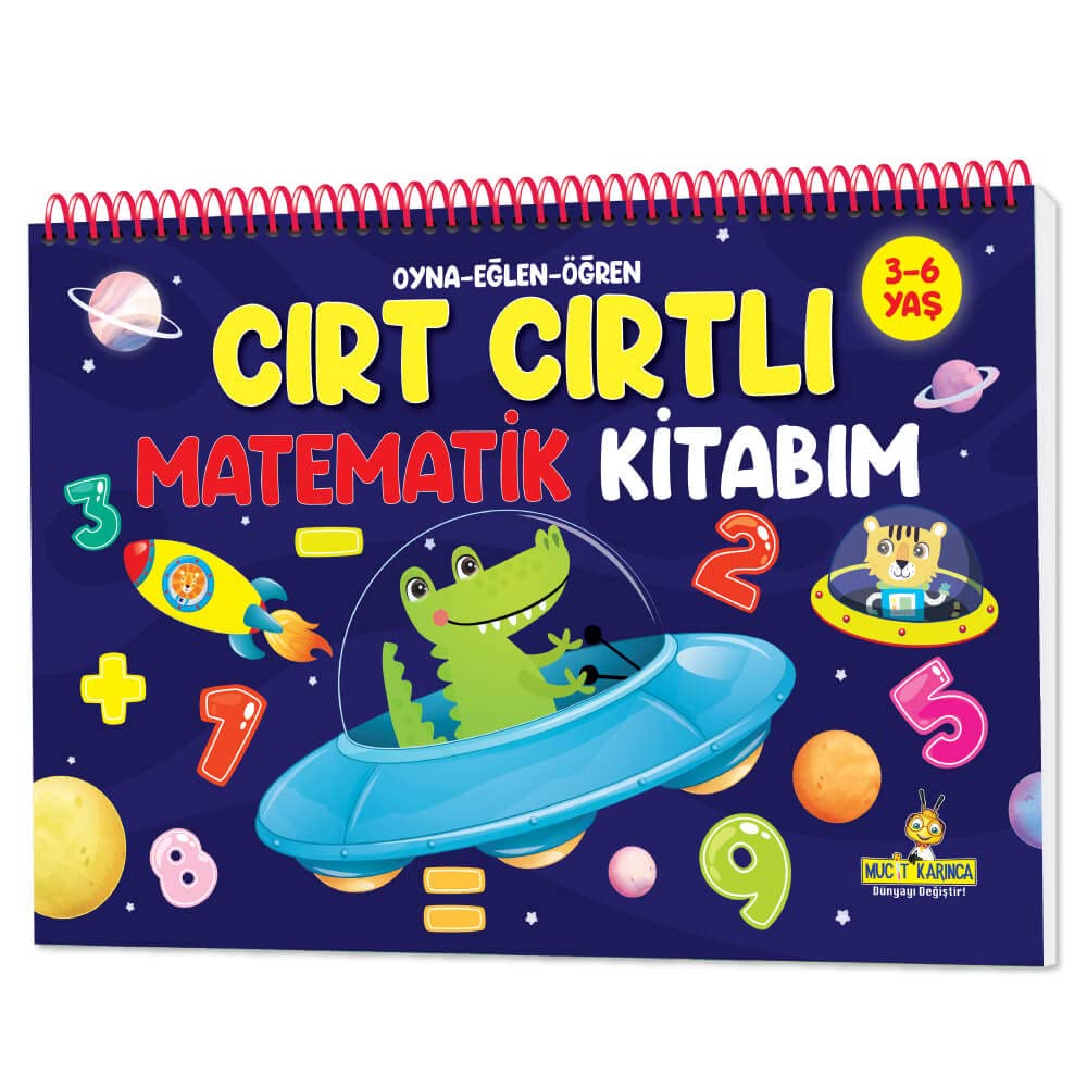 Konuşma ve Dikkati Geliştiren Cırt Cırtlı Etkinlik Kitabım: 3-6 yaş Children's books