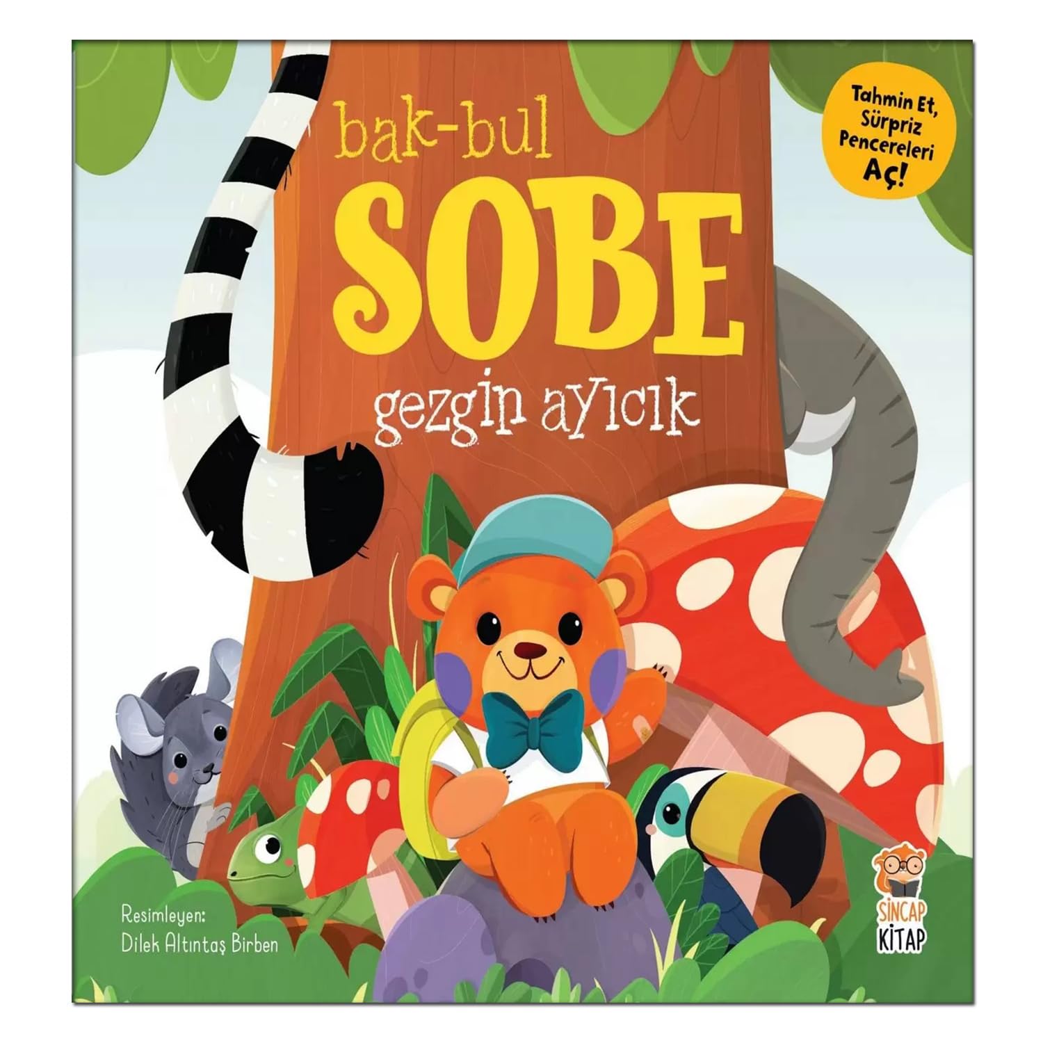 Bak - Bul - Sobe Gezgin Ayıcık - türkische kinderbücher 0-2 Babygeschenke Fairy Tales & Legends