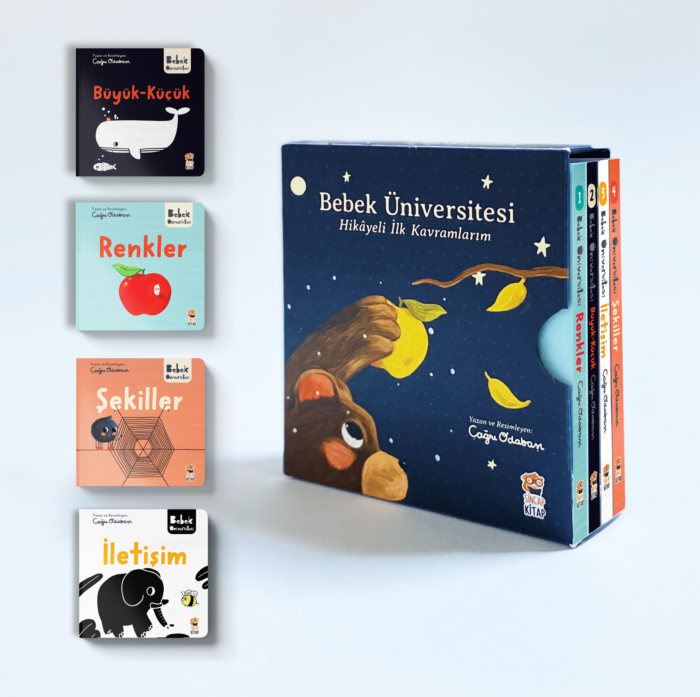 Bebek Üniversitesi - Hikayeli Ilk Kavramlarim Set 4 Kitap Fairy Tales & Legends