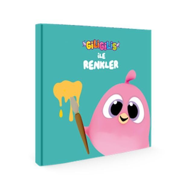 Giligilis ile Renkler / Eğitici Mini Karton Kitap Serisi book