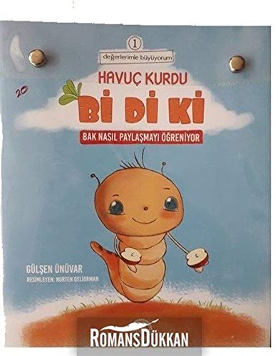 Degerlerimle Büyüyorum Havuc Kurdu Bi Di Ki (4 Kitap Takim) book