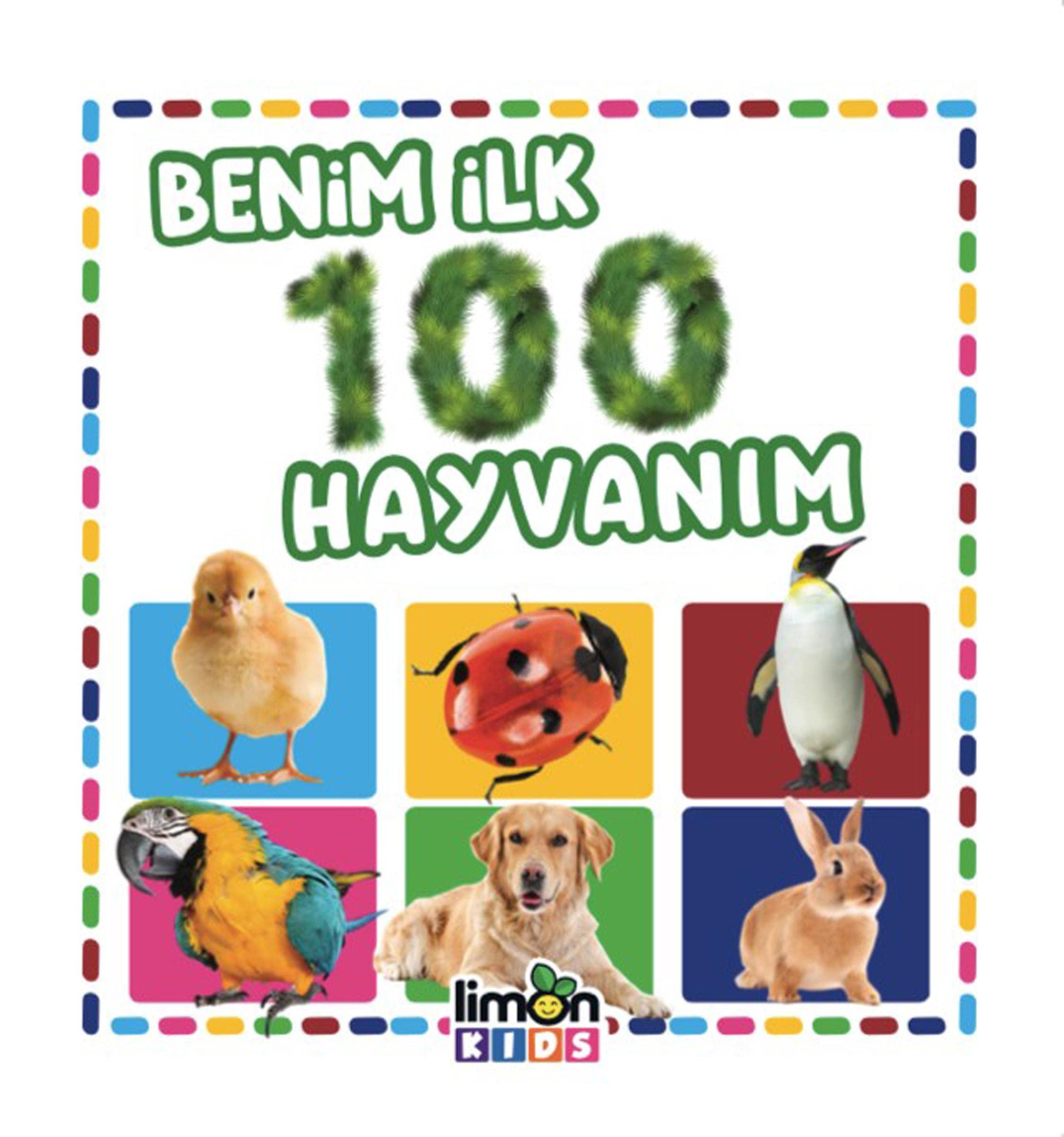 Benim İlk 100 Hayvanım (Küçük Boy) Books