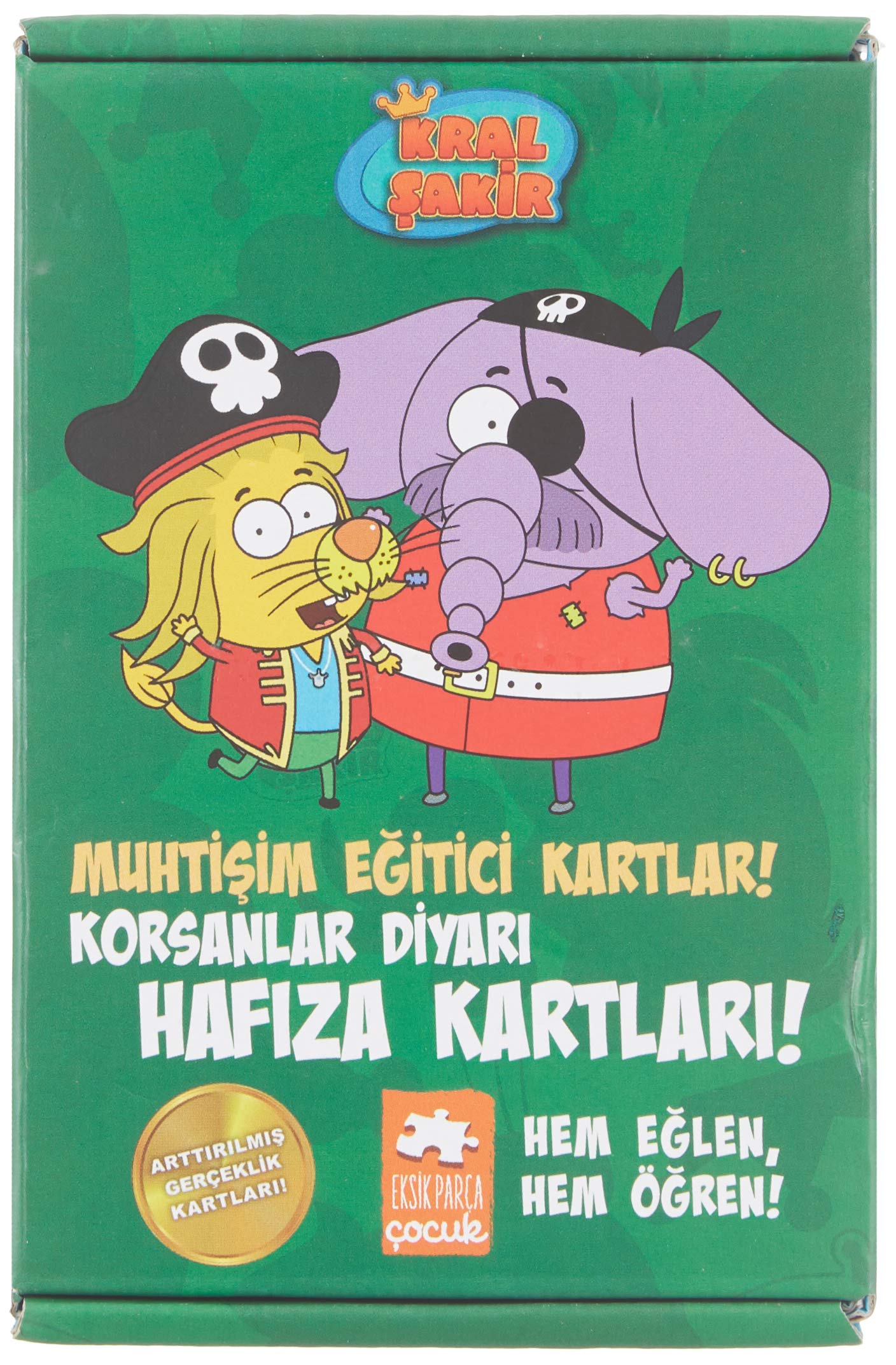 Kral Şakir-Korsanlar Diyarı Hafıza Kartları!: Muhtişim Eğitici Kartlar! Fairy Tales & Legends