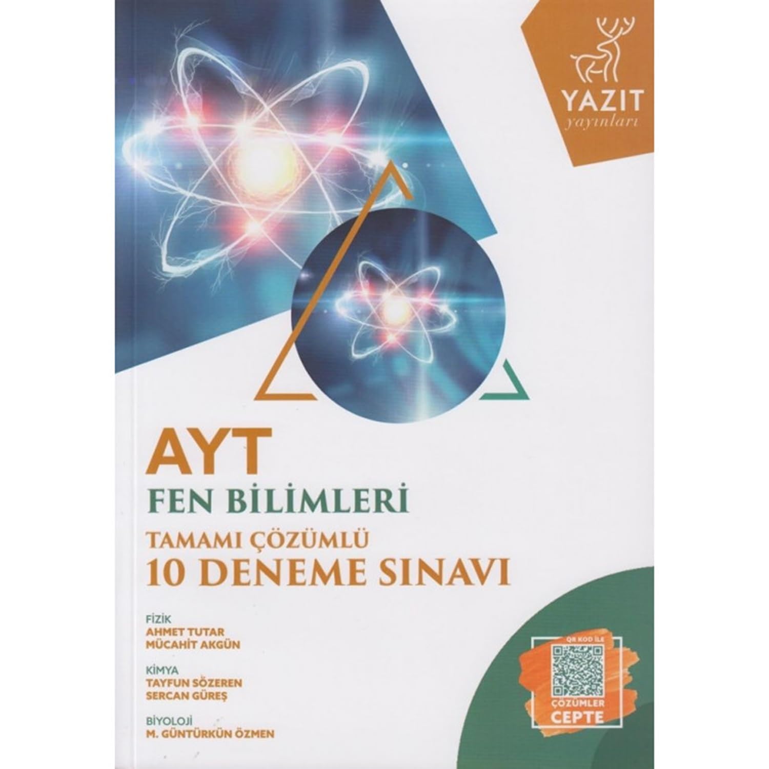 Yaz?t Yay?nlar? AYT Fen Bilimleri Tamam? Çözümlü 10 Deneme S?nav? Yaz?t Books