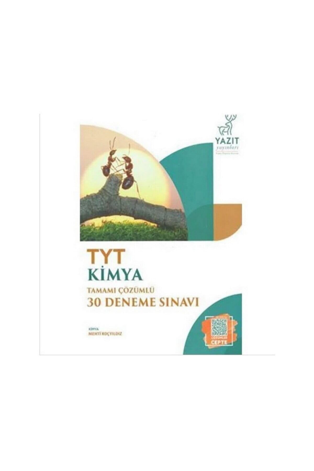 Yazıt Yayınları TYT Kimya Tamamı Çözümlü 30 Deneme Yazıt Books