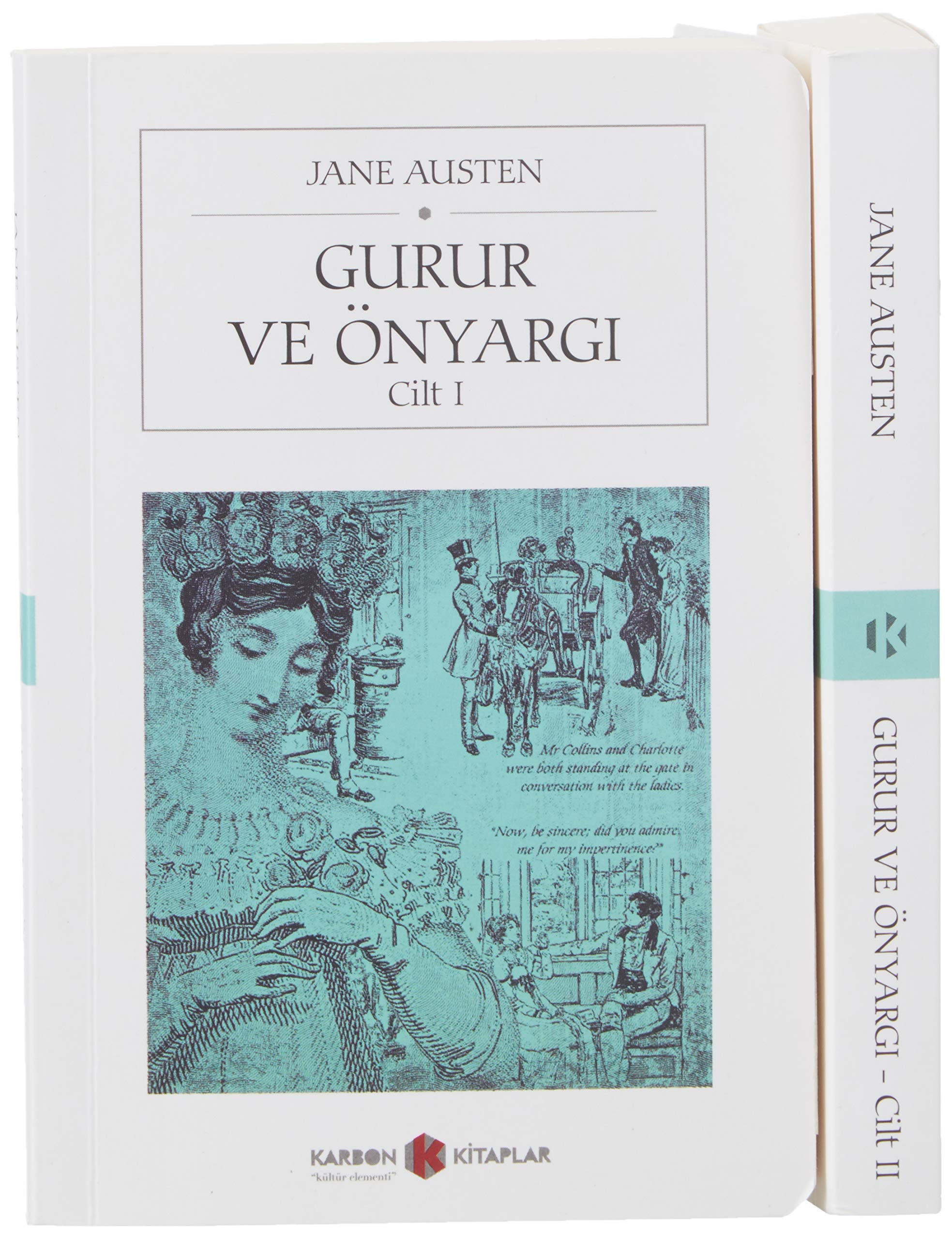 Gurur ve Önyargı (2 Cilt Takım - Cep Boy) Books