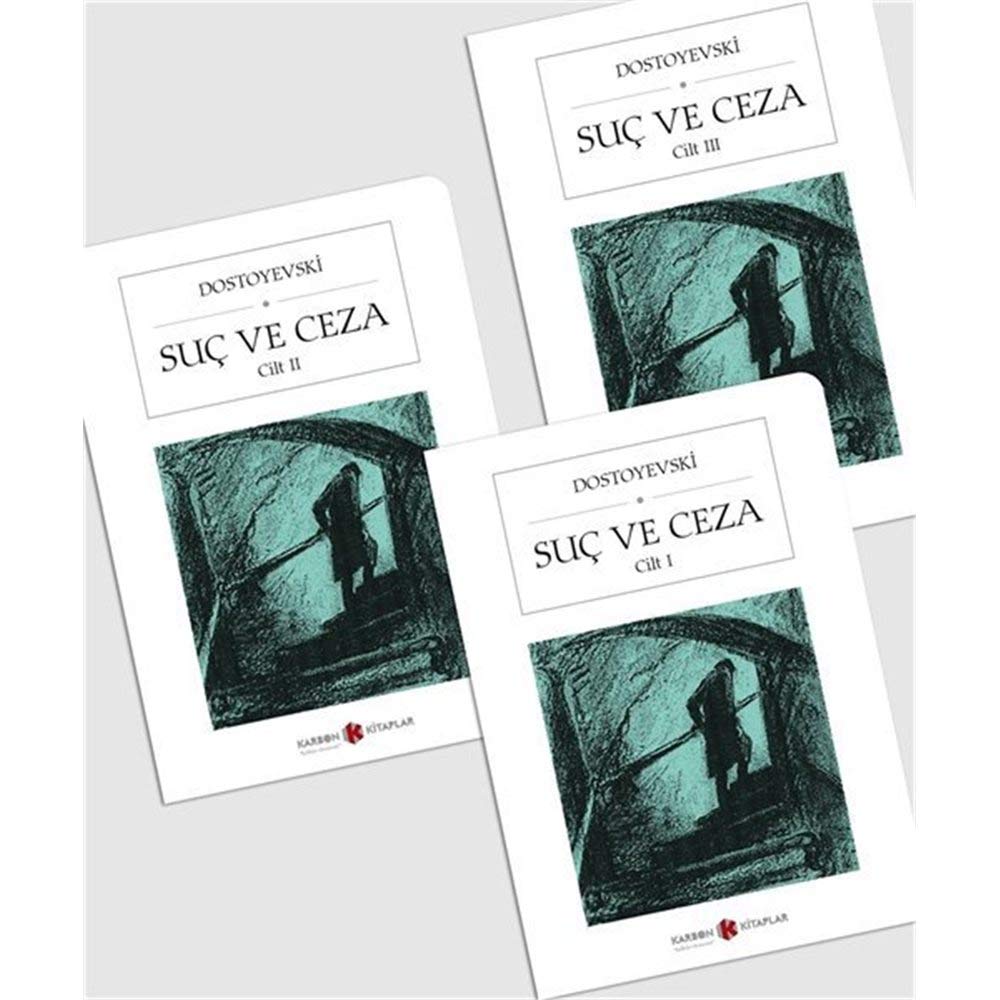 Suç ve Ceza (3 Cilt) (Cep Boy) Books