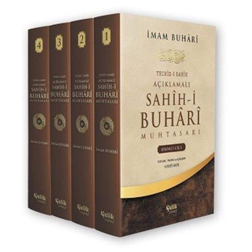 Tecrid-i Sarih Aciklamali Sahih-i Buhari Muhtasari 4 Cilt Takim book