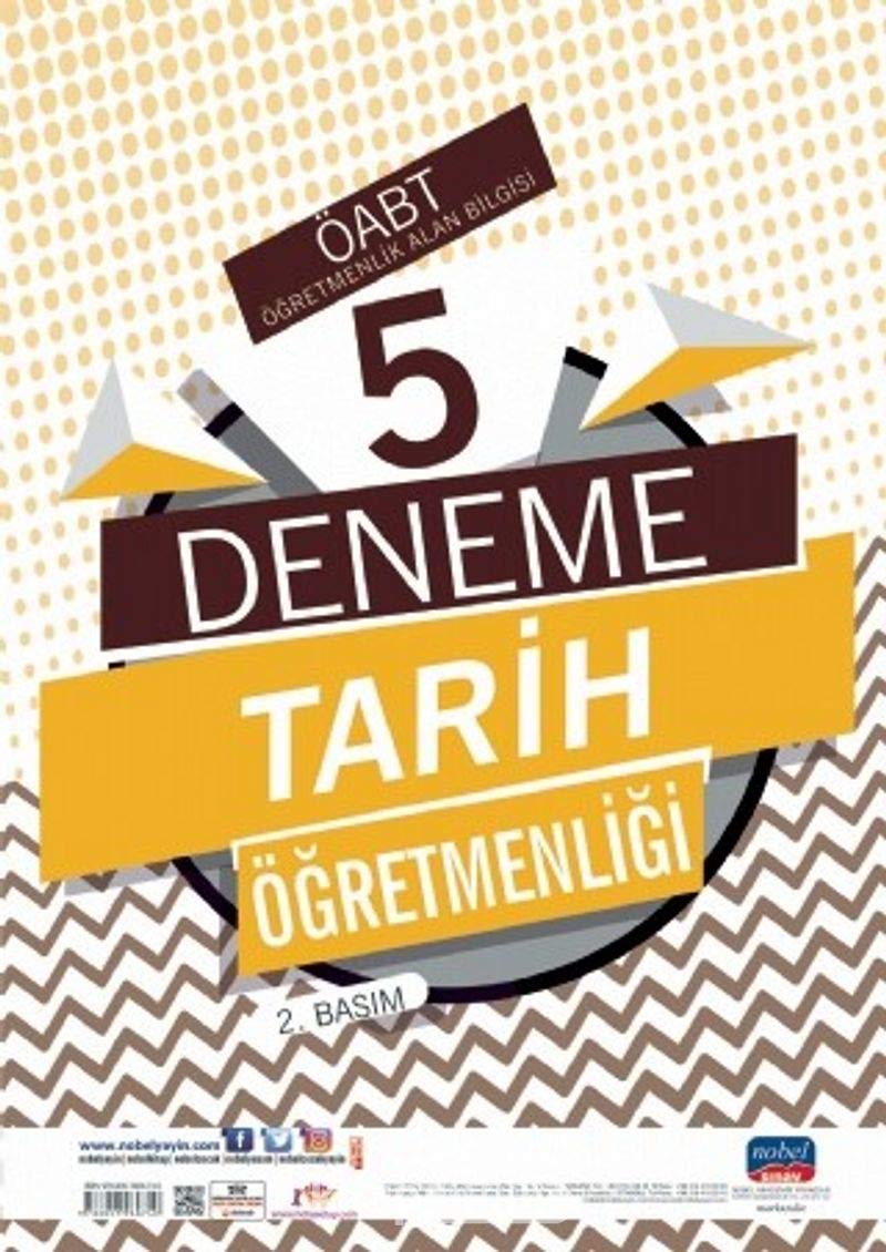 ÖABT Tarih Öğretmenliği: Öğretmenlik Alan Bilgisi - 5 Deneme Historical Fiction