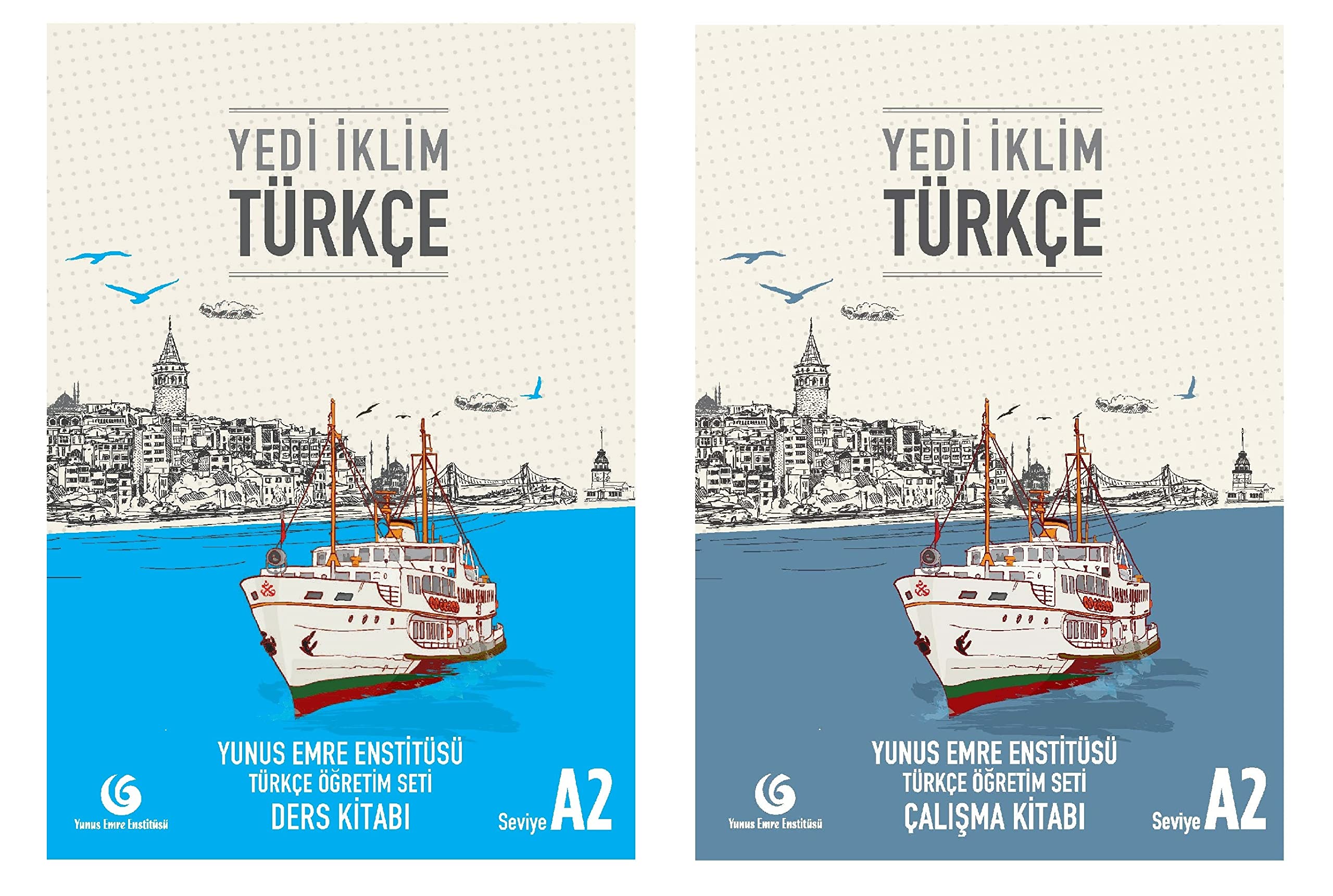 Yedi iklim A2 Turkce Seti, Türkisch Sprache Lehrbuch und Ubungsbuch, fur Grundstufe Books