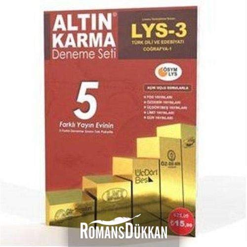 LYS 3- 5 Farkli Yayin 5 Farkli Deneme Books
