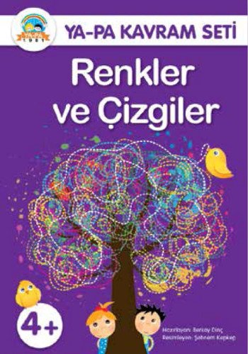 4+ Yas Renkelr ve Cizgiler Books