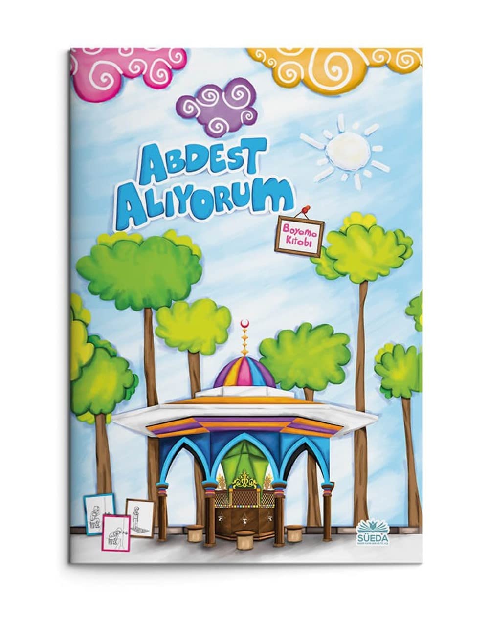 Abdest Alıyorum / Boyama Kitabı Books