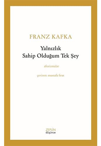 Yalnizlik Sahip Oldugum Tek Sey Contemporary literature
