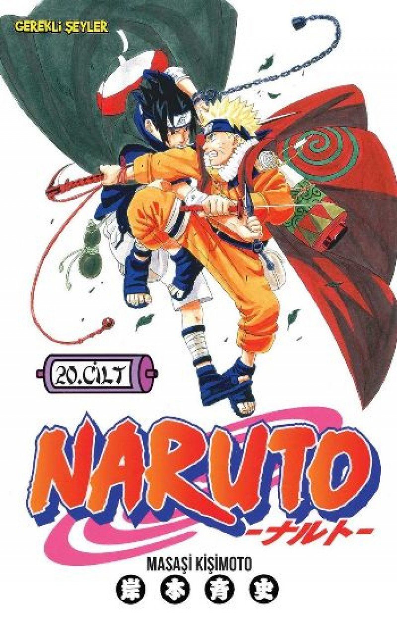 Naruto 20. Cilt: Naruto Sasukeye Karşı Manga
