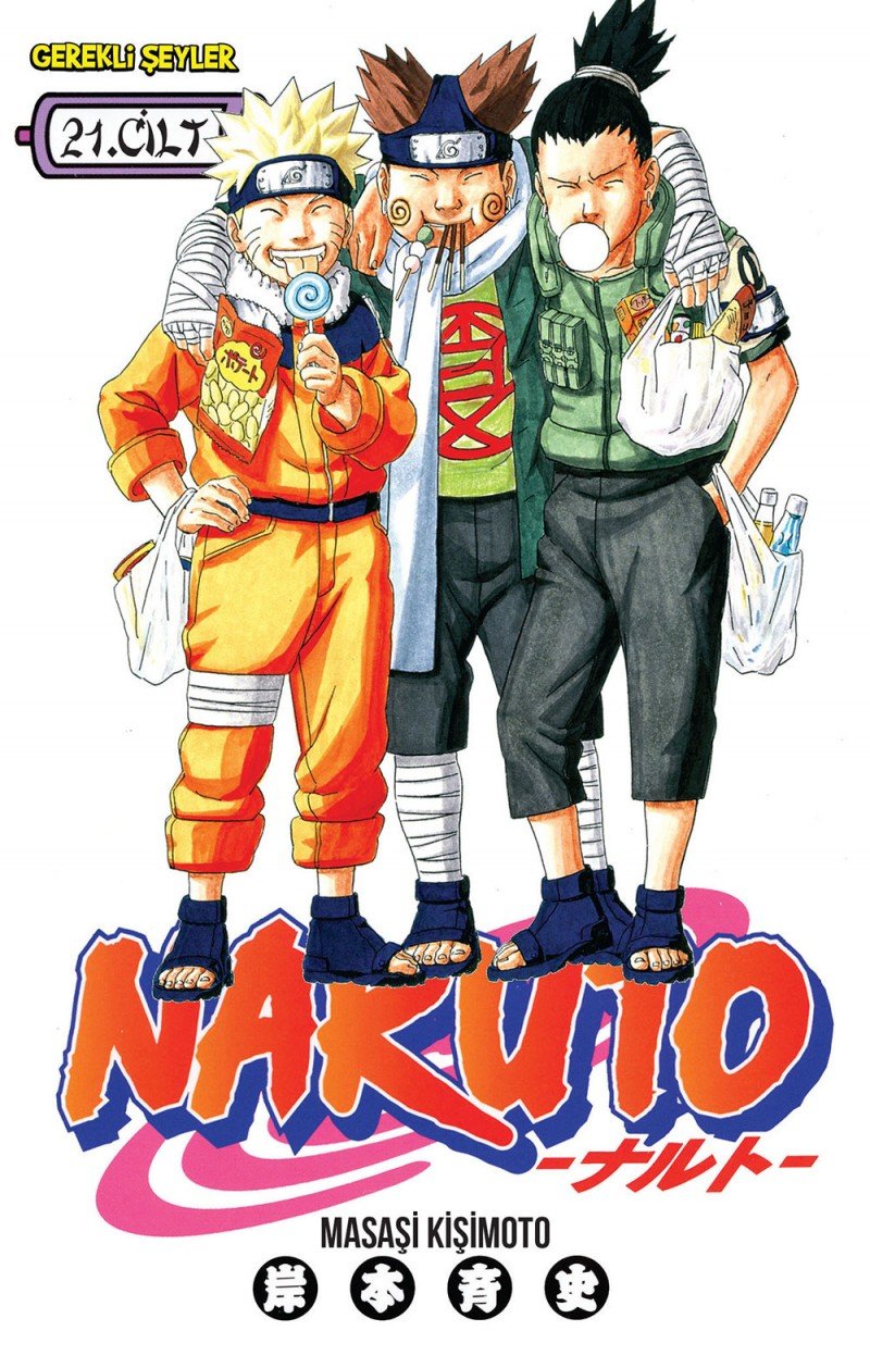 Naruto 21. Cilt: Affetmeyeceğim book