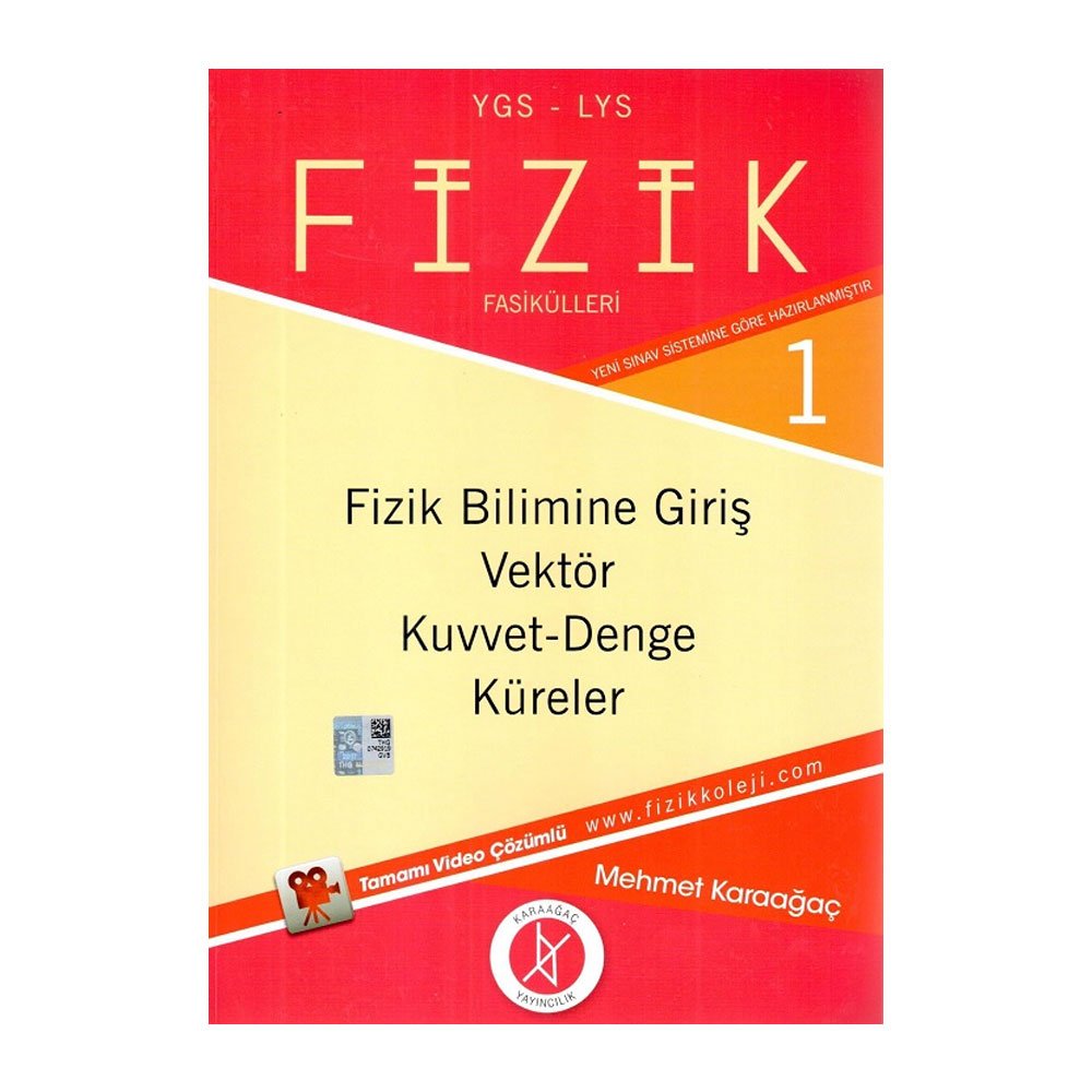 YGS - LYS Fizik Fasikülleri 1 Books