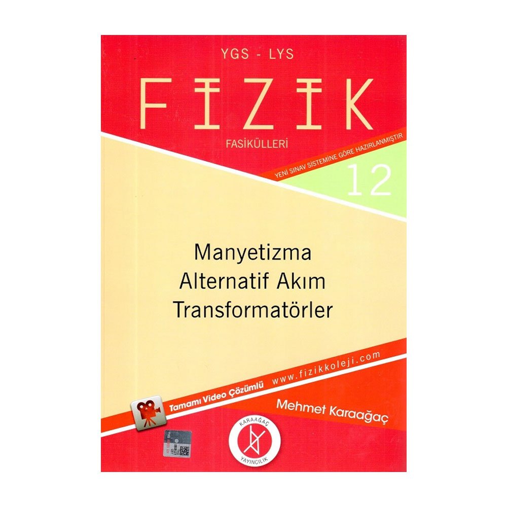 YGS-LYS Fizik Fasikülleri 12-Manyetizma Alternatif Akım Transformatörler Books
