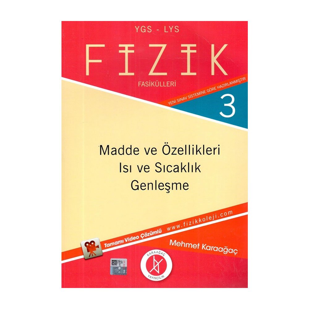 YGS - LYS Fizik Fasikülleri 3 Books