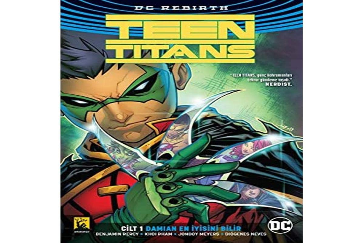 Damian En İyisini Bilir Cilt 1 - Teen Titans book