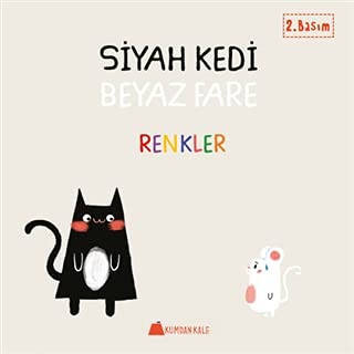 Siyah Kedi Beyaz Fare - Renkler Books