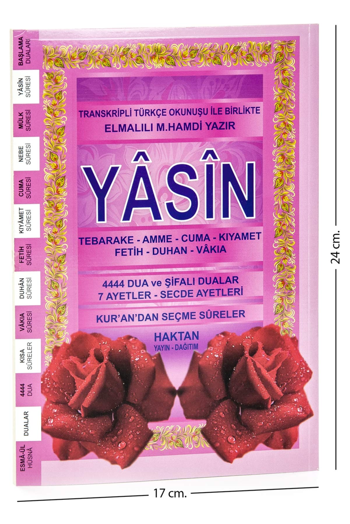 Yasin Türkce Okunuslu Orta Boy Renkli Books
