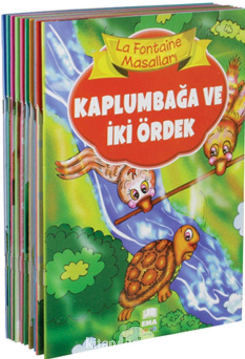 La Fontaine Masalları (10 Kitap Takım - Büyük Boy) Books