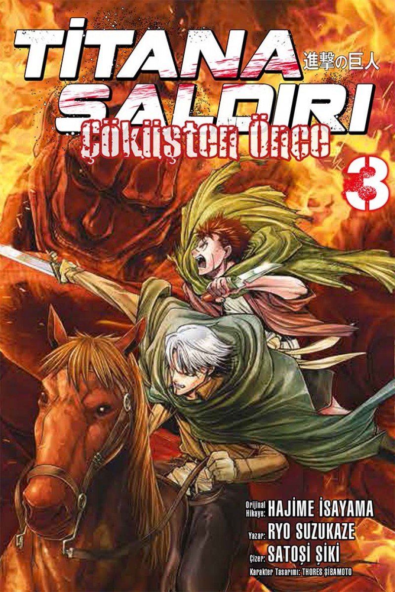 Titana Saldiri Cokusten Once 3 Books
