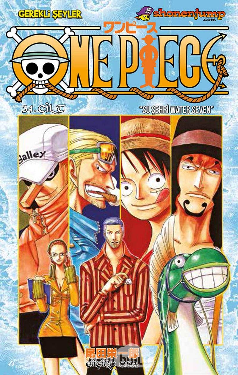 One Piece 34. Cilt: "Su Şehri Water Seven" Books