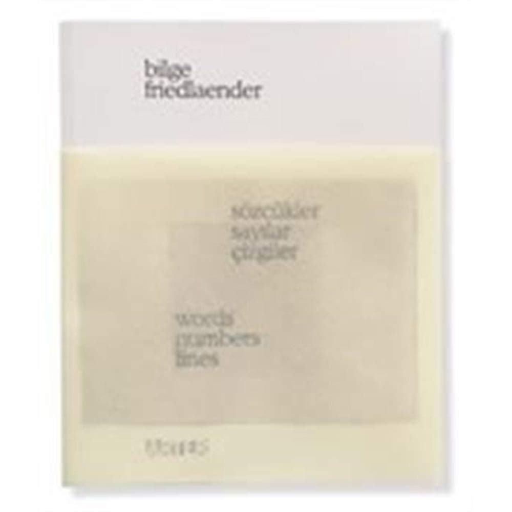 Bilge Friedlaender-Sozcukler, Sayilar, Cizgiler Books