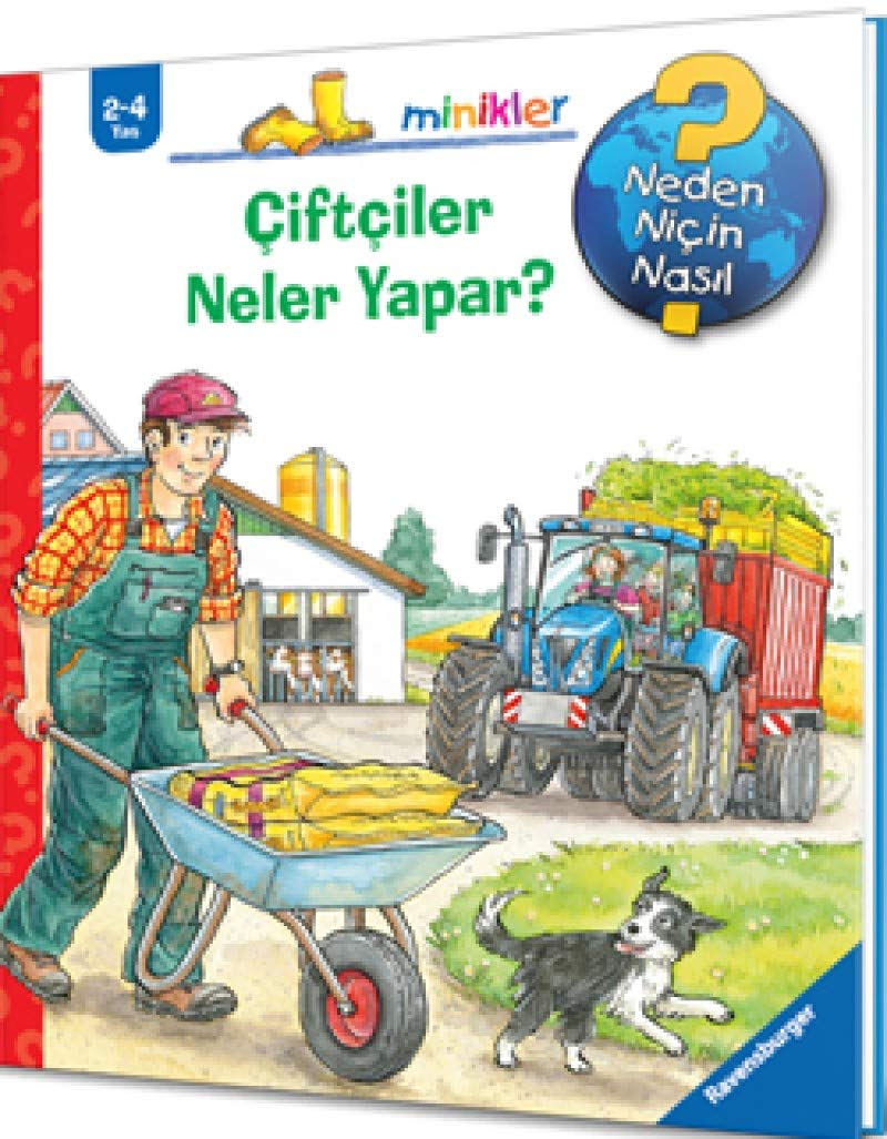 Minikler - Çiftçiler Neler Yapar (Ciltli): Neden Niçin Nasıl? 2-4 Yaş book
