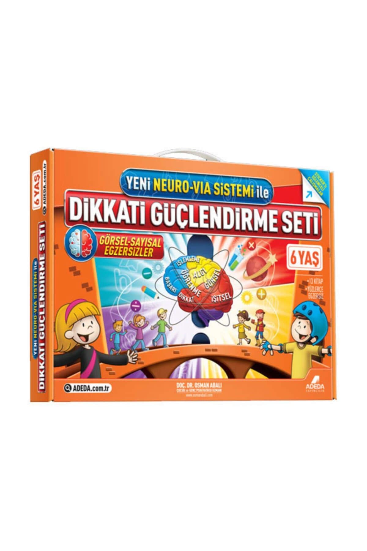 Yeni Neuro VIA Sistemi ile Dikkati Güclendirme Seti 6 Yas Fairy Tales & Legends