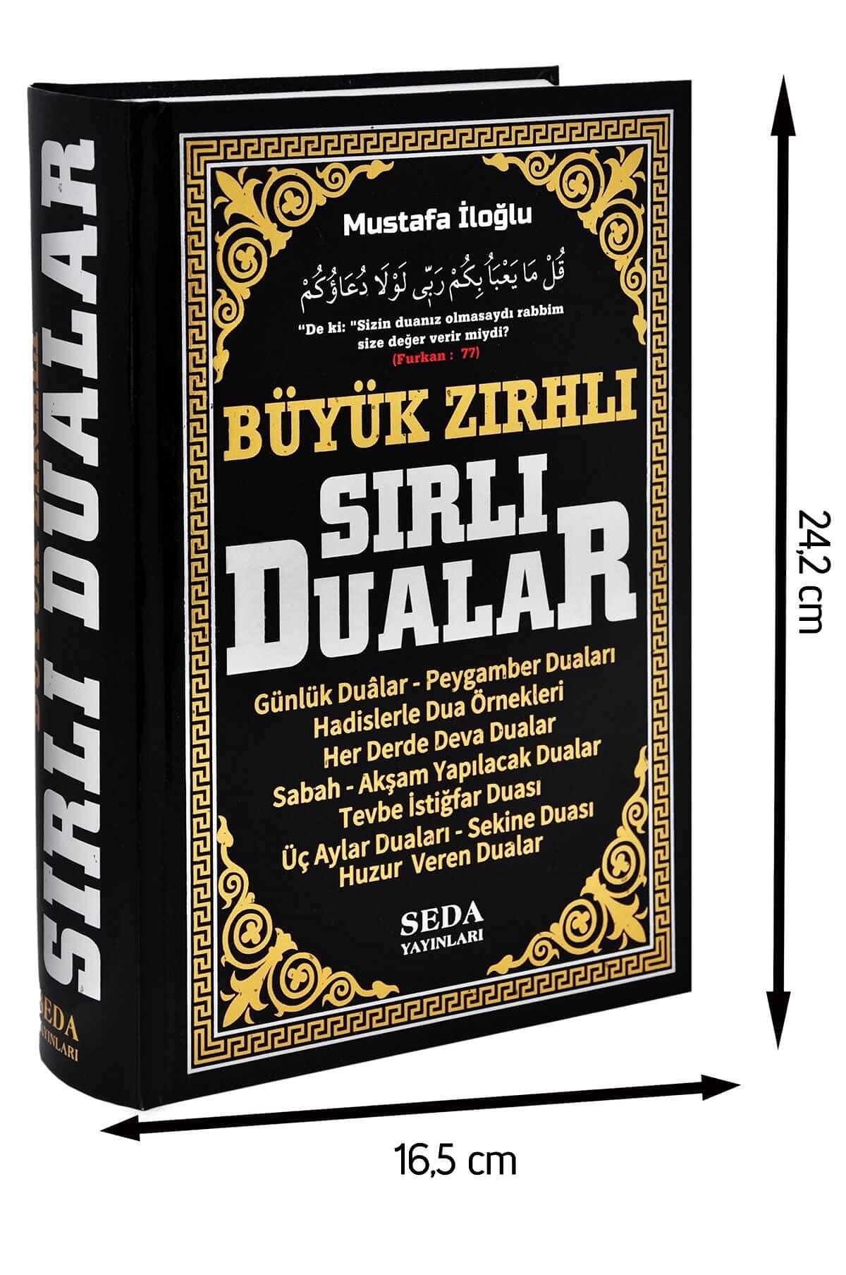 Büyük Zırhlı Sırlı Dualar (Büyük Boy): Günlük Dualar - Peygamber Duaları - Hadislerle Dua Örnekleri - Her Derde Deva Dualar - Sabah-Akşam Yapılacak ... Duası - Sekine Duası - Huzur Veren Dualar Religion & Esotericism