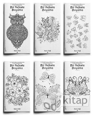Bir Nefeste Boyama Serisi Seti (6 Kitap Takım) Books
