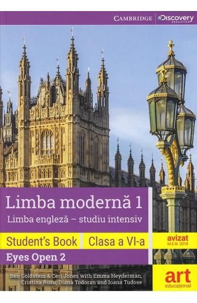 Eyes Open 2. Limba Engleza. Limba Moderna 1 (Intensiv). Clasa A 6-A. Student'S Book + 2 Cd + Dvd Non-fiction