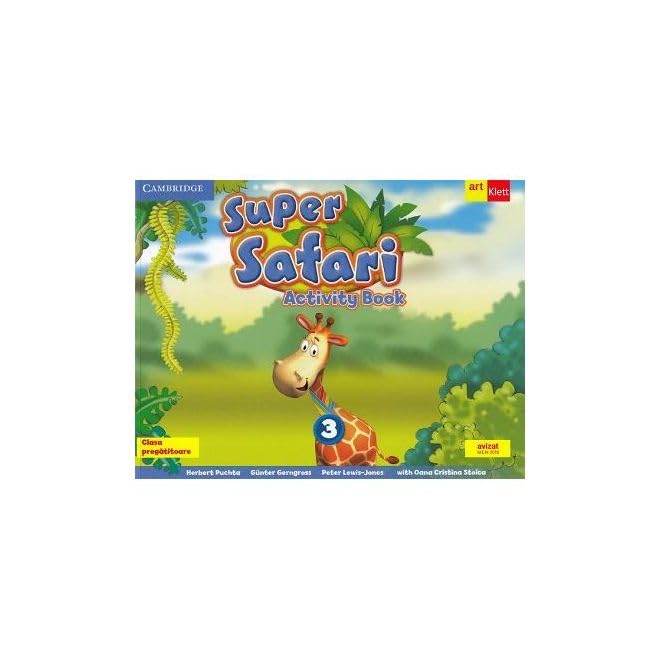 Super Safari 3. Activity Book. Limba Engleza. Clasa Pregatitoare + Cd Non-fiction