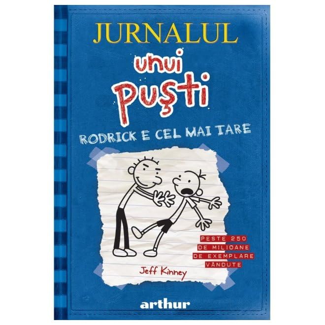 Jurnalul Unui Pusti, Vol. 2. Rodrick E Cel Mai Tare (Hc) Novels & Short Stories
