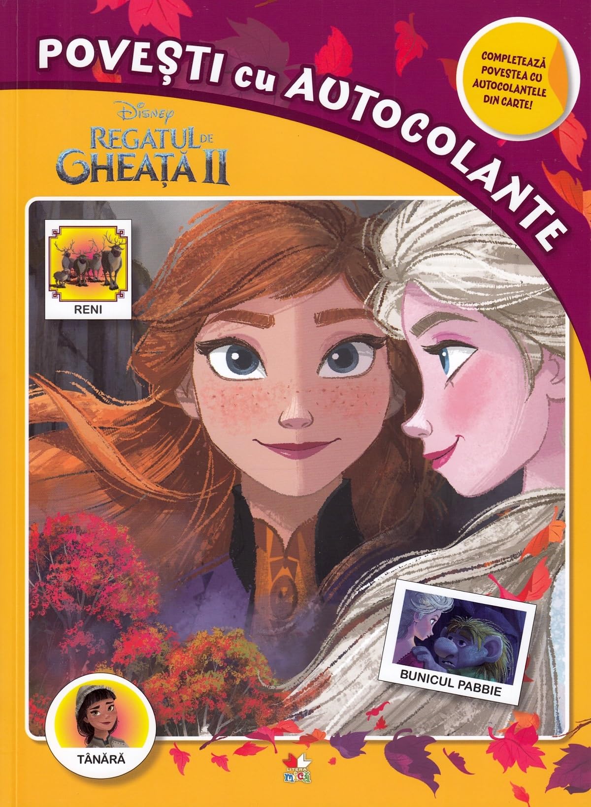 Disney. Regatul de gheata II. Povesti cu autocolante Novels & Short Stories