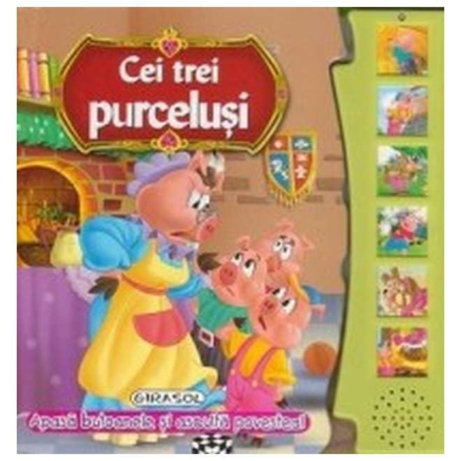 Cei Trei Purcelusi. Apasa Butoanele Si Asculta Povestea! Novels & Short Stories