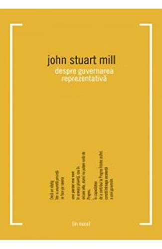 DESPRE GUVERNAREA REPREZENTATIVA Books