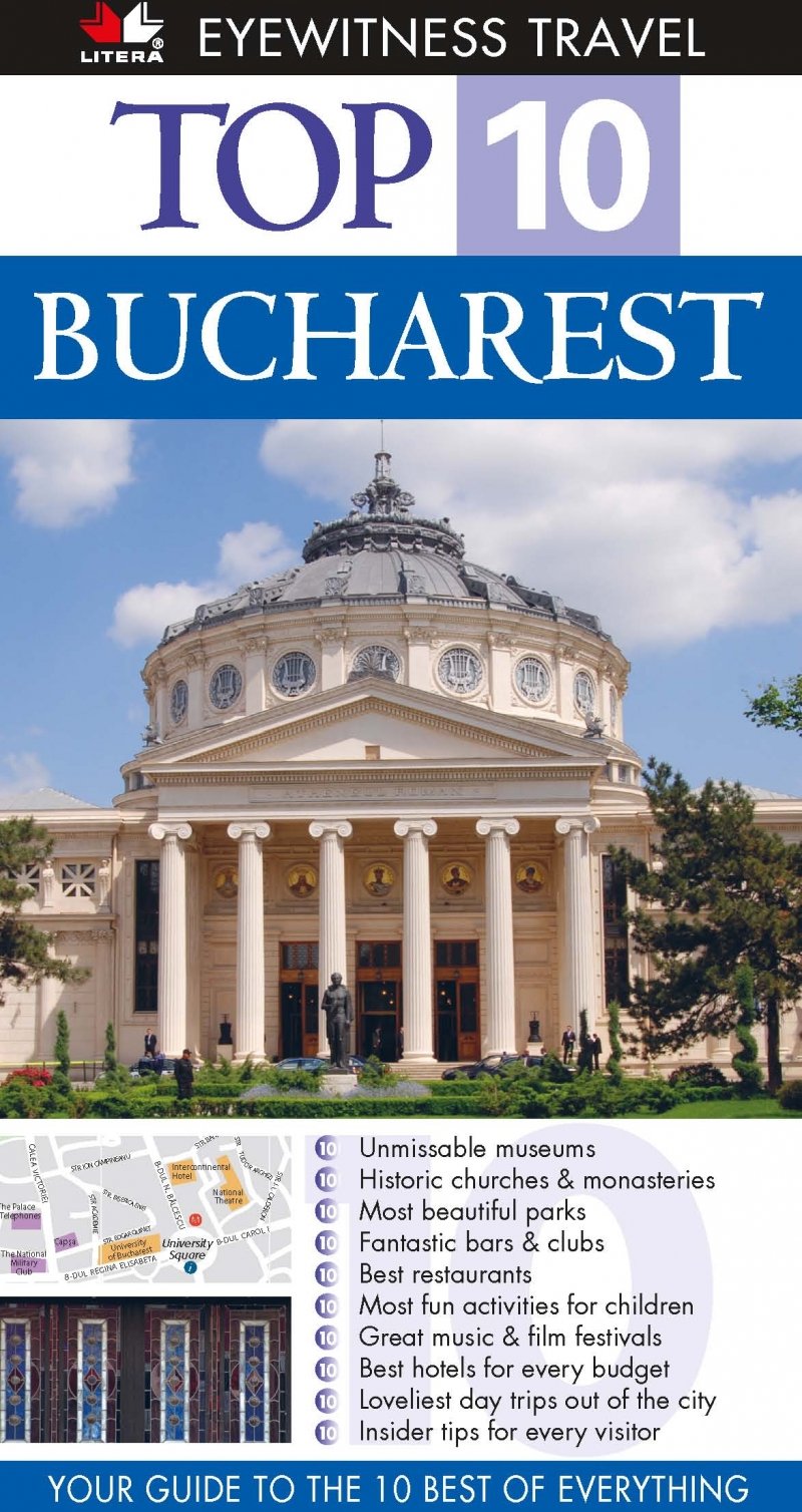 TOP 10 BUCHAREST GHID TURISTIC VIZUAL Books