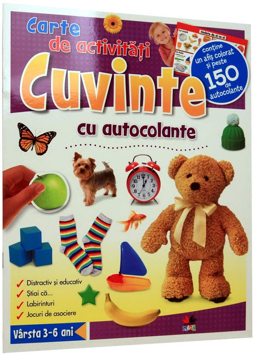 Cuvinte. Carte De Activitati Cu Autocolante Novels & Short Stories