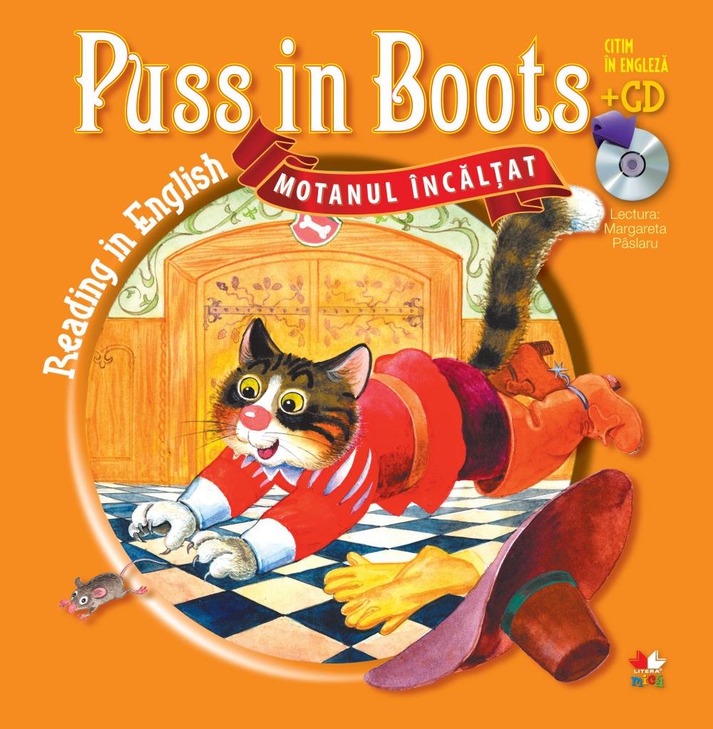 MOTANUL INCALTAT PUSS IN BOOTS Carte CD Books