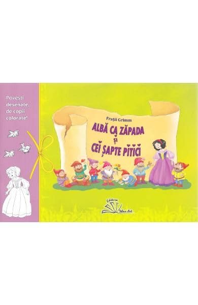Alba Ca Zapada Si Cei Sapte Pitici. Povesti Desenate, De Copii Colorate Novels & Short Stories