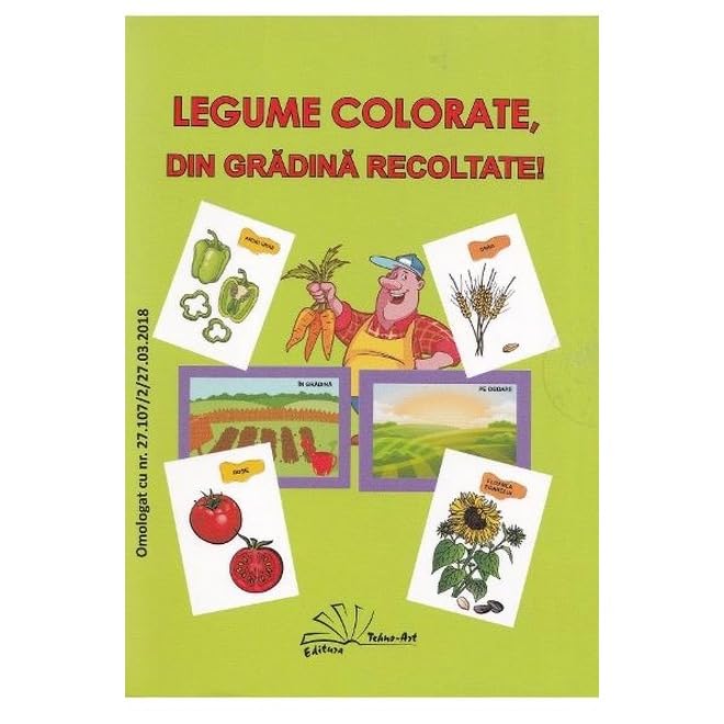 Legume Colorate. Din Gradina Recoltate! Novels & Short Stories