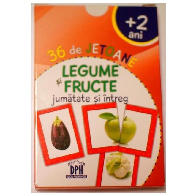 36 De Jetoane. Legume Si Fructe (2 Ani+) Novels & Short Stories