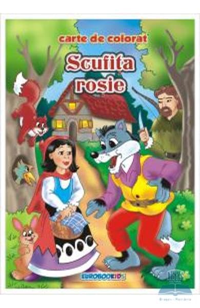 Scufita Rosie. Carte De Colorat. Ed. 2012 book